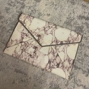 Rebecca Minkoff Leo Marble Envelope Clutch